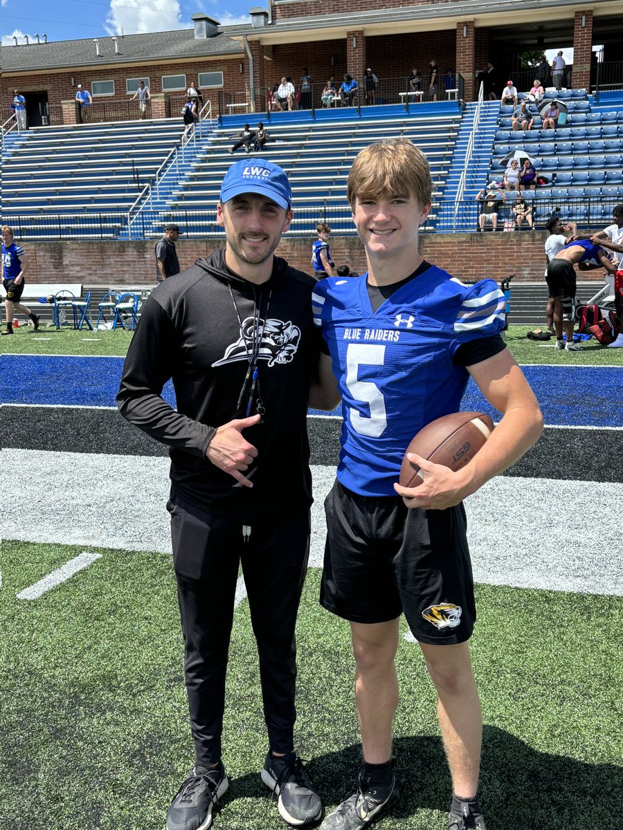 JordanP85522702's tweet image. Had a great time competing at @LWC_Football camp today! Thanks for having me out! @CoachMattOgle @DCTigerFootball