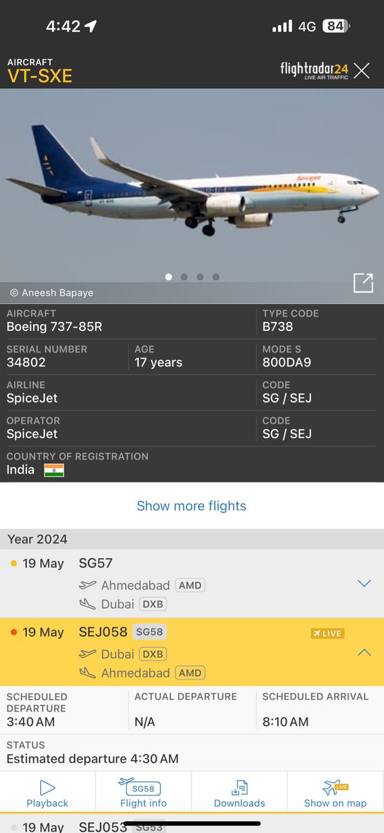 DarshitJoshi_'s tweet image. What a sweet coincident! 17years old craft, just few days back memories, flying today
#DXB #AMD #SpiceMax