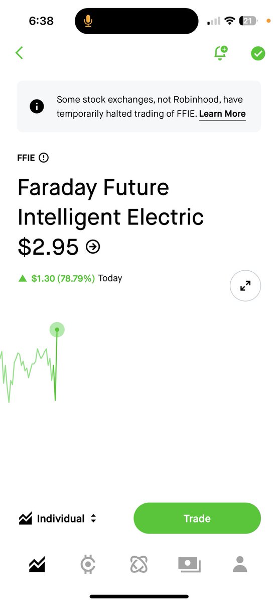 <a href="/Practicalstocks/">💎Practical Stocks🦍🚀</a> It’s NOT GME KITTY IS ONLY IN #FFIE CHECK REDDIT! On Friday #FFIE was up to 3.77 then the suits got scared and shut down kittys Reddit and halted trading on #FFIE because they KNOW if we HOLD they are screwed because the hedges shorted #Ffie 95% IT IS NOT OVER WE ARE STILL