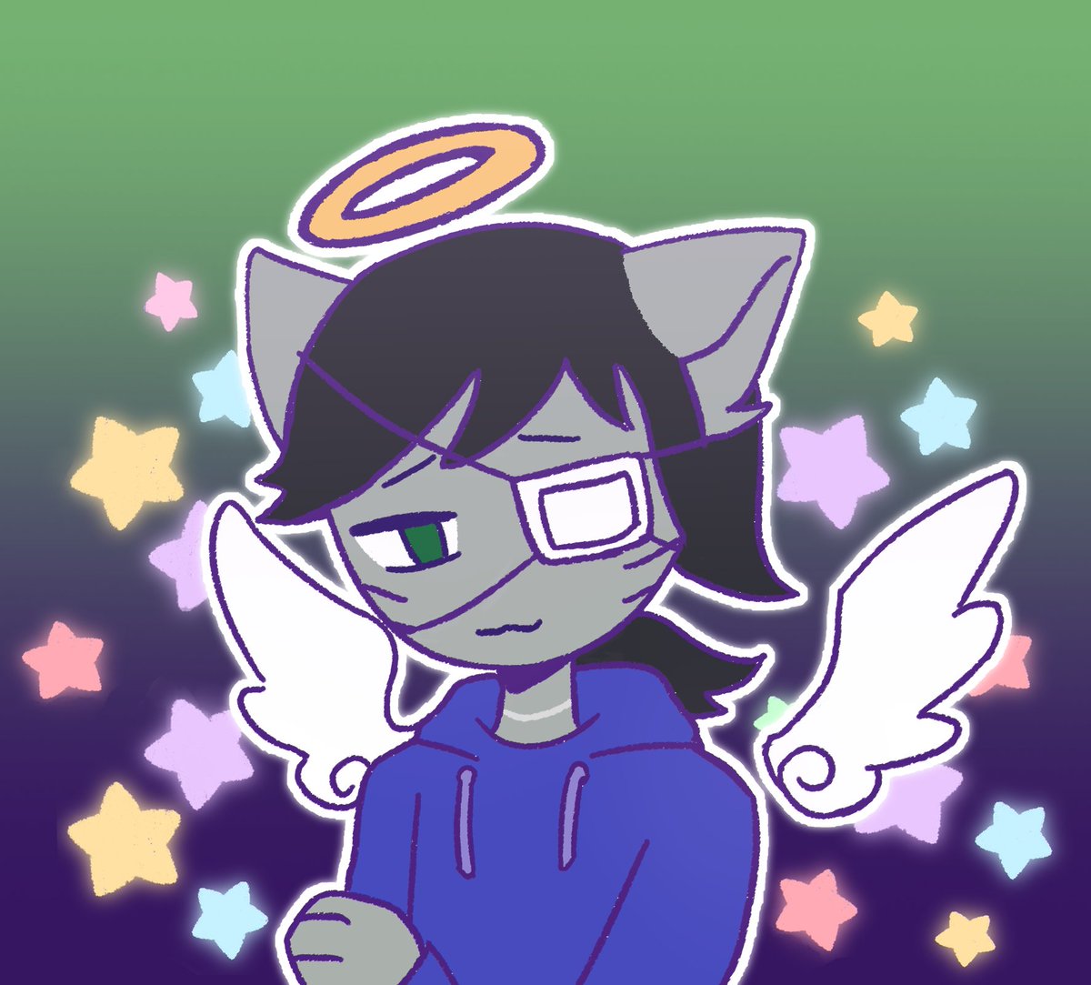 ice50067617's tweet image. #purrfectapawcalypse #artcommissions #commissionopen  
Commission for @xanderbilt_!  
Thank you so much for your support!!😘💖