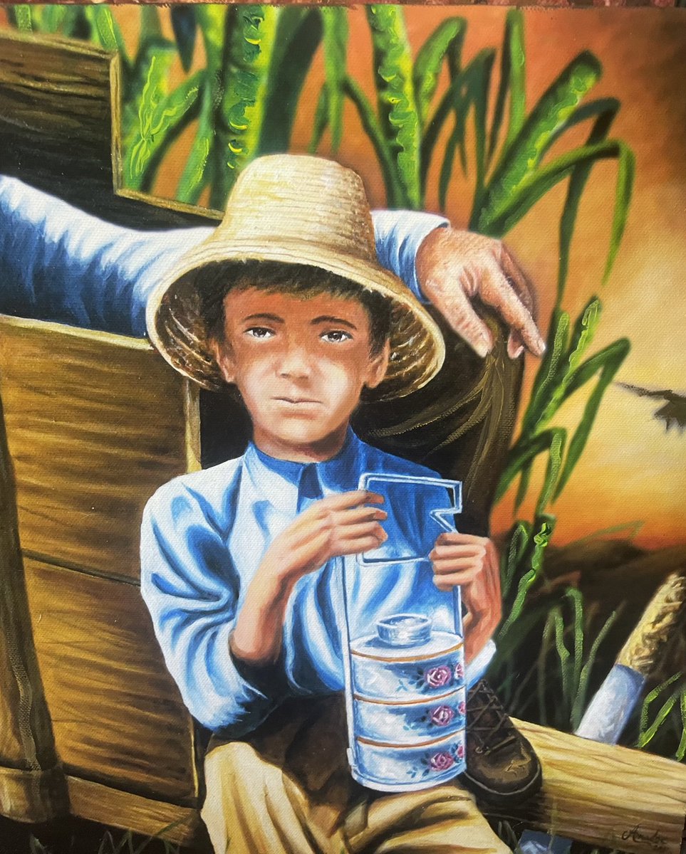 Una de las Pinturas de Charlie Almeida … en Yauco, Joyería Sunny.