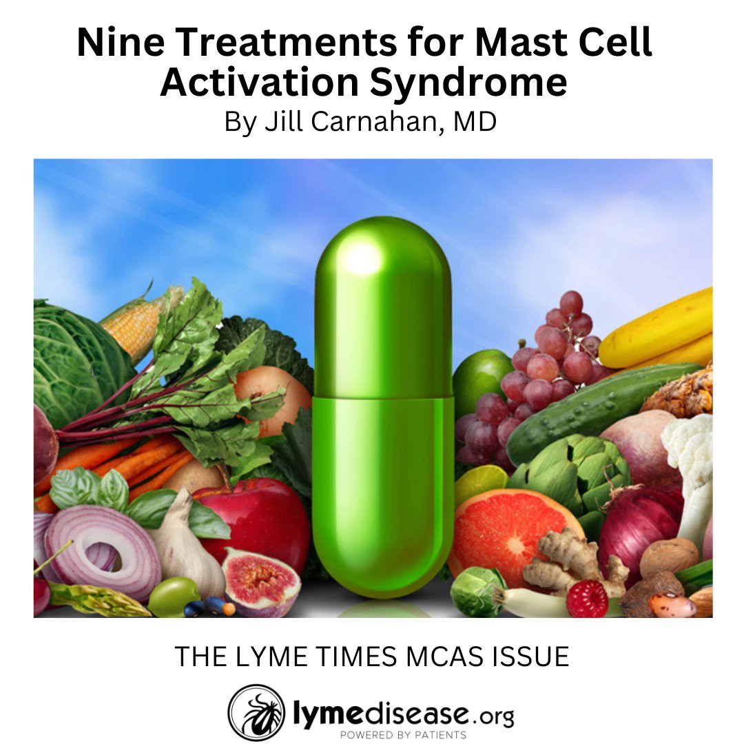 Nine Treatments for Mast Cell Activation Syndrome. Managing #MCAS requires a trial-and-error approach; experimenting with these suggestions to see what works best for you. 
READ MORE: lymedisease.org/members/lyme-t… by @DocCarnahan