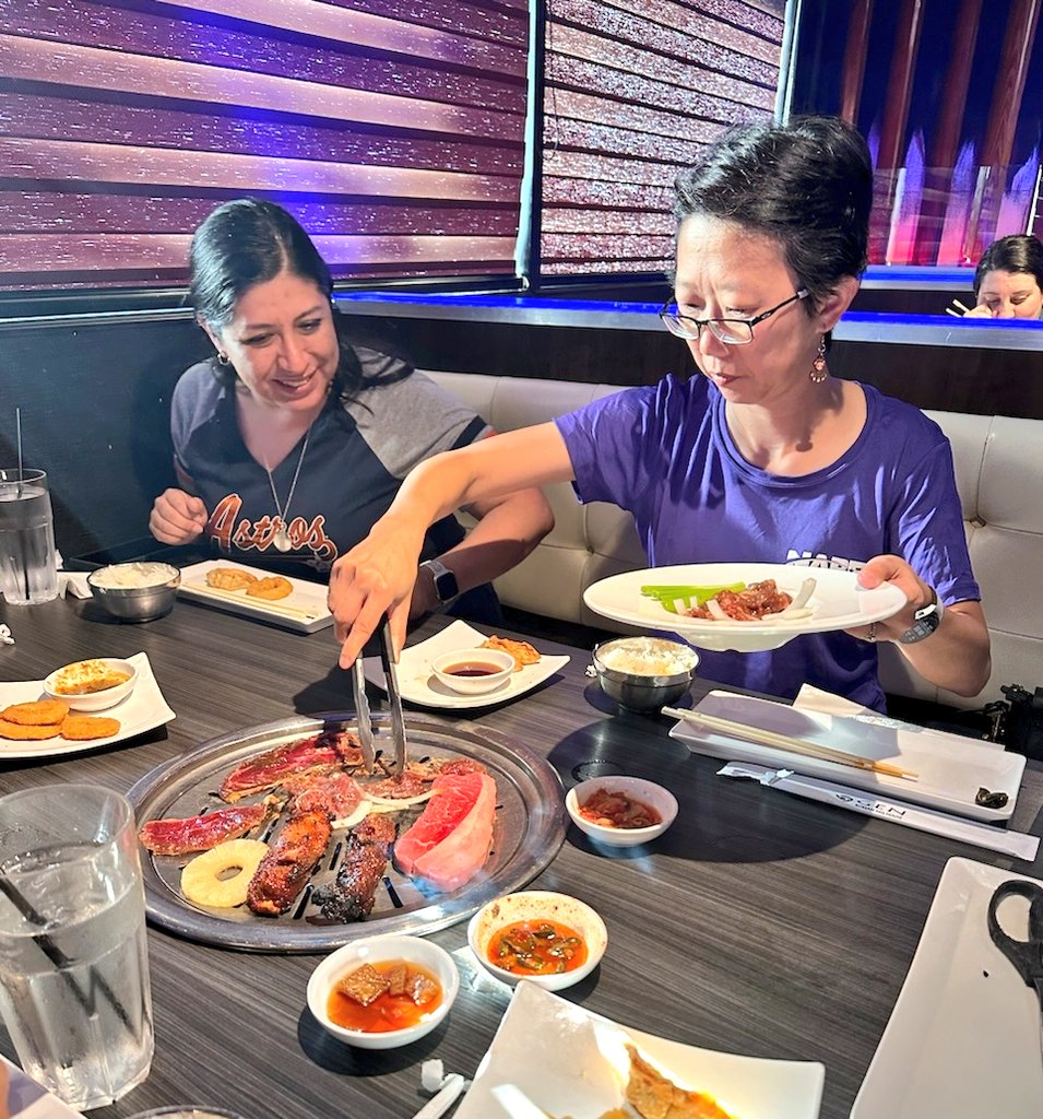 etomita (@emytomita) on Twitter photo Enjoyed #KoreanBarbecue for dinner with great company & laughs after spending the whole Sat reviewing our assigned instr material. After this experience, we will know TEKS by heart ❤️ & eyes closed. #growth #IMRA <a href="/primaryliterac1/">Dr.A.Flores</a> #myAldine <a href="/GoodmanES_AISD/">Goodman ACE Elementary School</a> represented. Enjoyed #KoreanBarbecue for dinner with great company & laughs after spending the whole Sat reviewing our assigned instr material. After this experience, we will know TEKS by heart ❤️ & eyes closed. #growth #IMRA <a href="/primaryliterac1/">Dr.A.Flores</a> #myAldine <a href="/GoodmanES_AISD/">Goodman ACE Elementary School</a> represented.