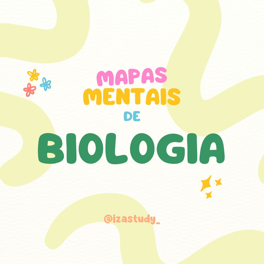 izastudy_'s tweet image. Mapas Mentais de Biologia 🧫🦠🌱🐶🐆 a thread 
#biologia #enem #studytwt
