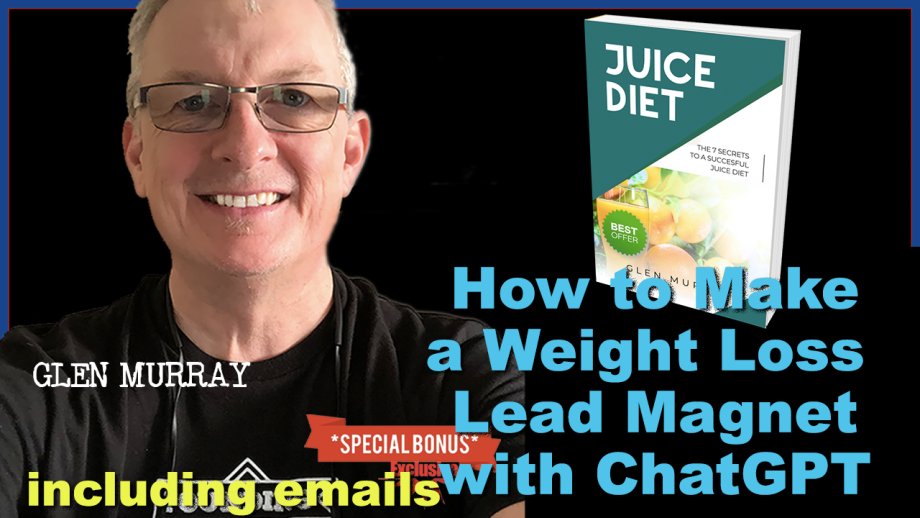 How to make a weight loss lead magnet for clickbank with chatgpt 

youtu.be/7_umv6bgUBo 

#affiliatemarketingtips #affiliateincome #laptoplifestyle #onlineincome #clickfunnels #clickfunnel #success #affiliatemarketer #affiliatemarketingbusiness #bestaffiliateprogram #m...