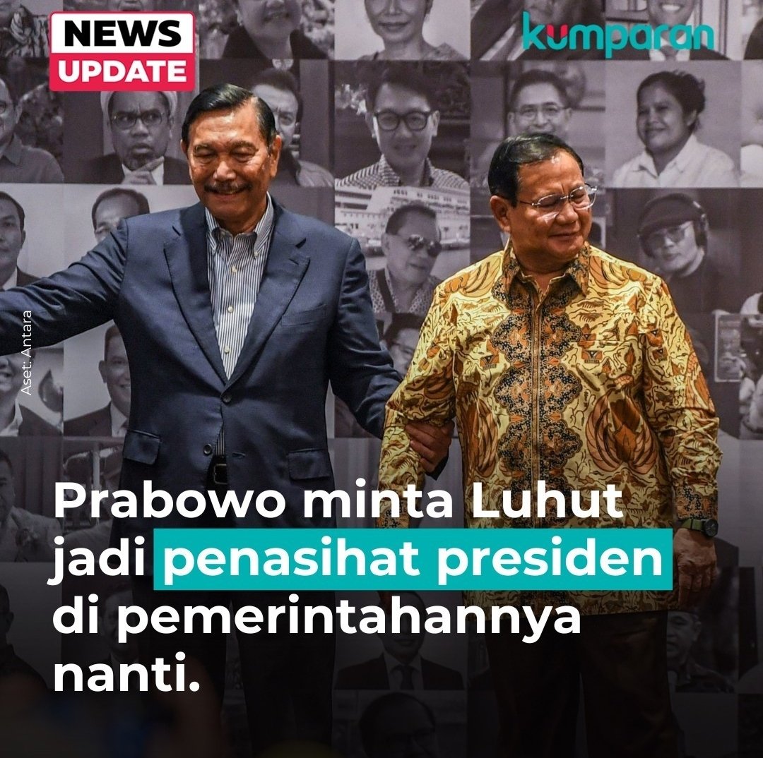 Kepala pundak Luhut lagi Luhut lagi 🫠