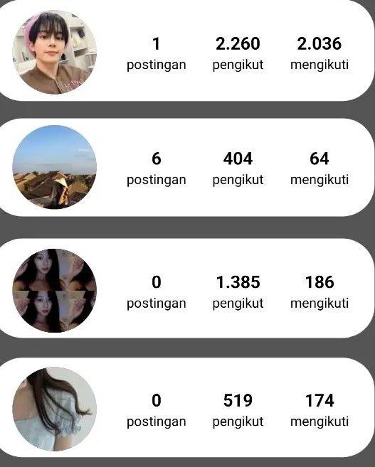 Bella. Jual akun ig & tiktok.ORDER KE WA tweet media