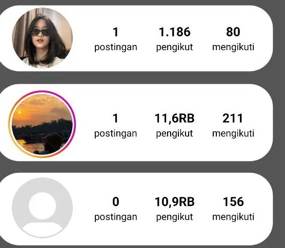Bella. Jual akun ig & tiktok.ORDER KE WA tweet media