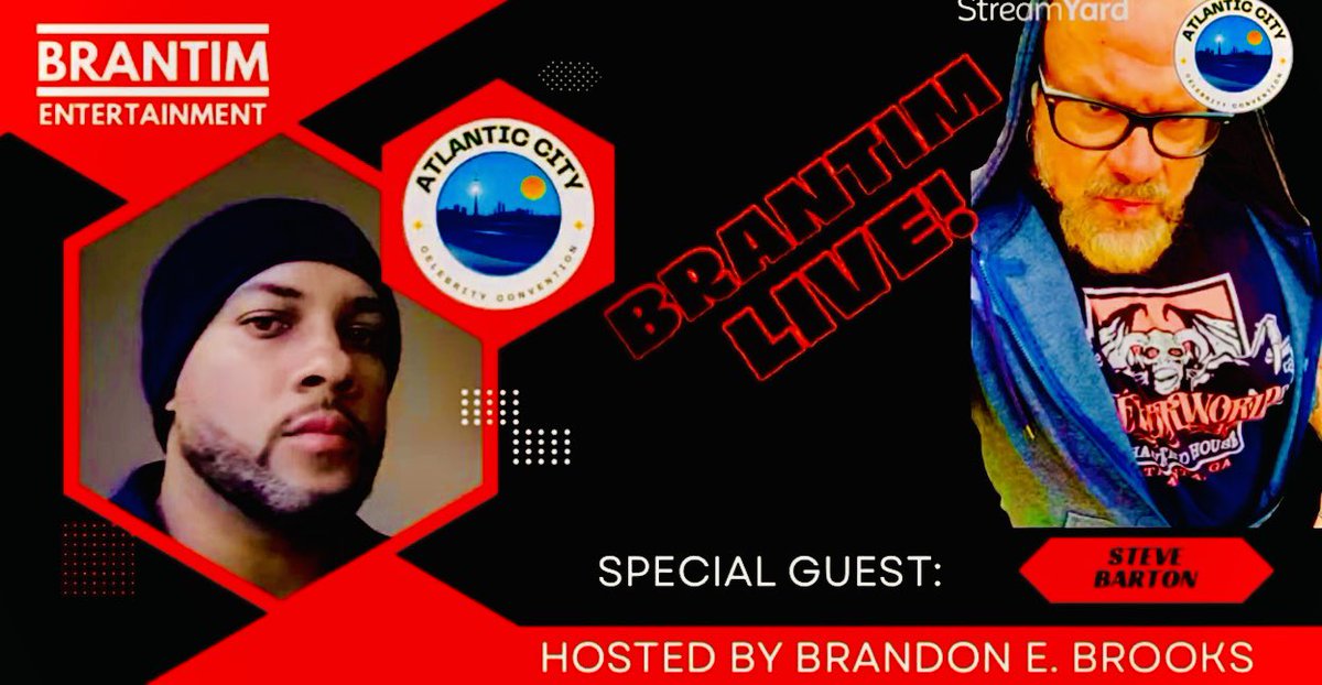 BRANTIM LIVE📡STEVE BARTON 
@UncleCreepy🧌

youtube.com/live/mSzYooq-k… via @YouTube🎙️

#Terrifier2📽️#HorrorFans 
#HorrorCommunity📲#ArtTheClown