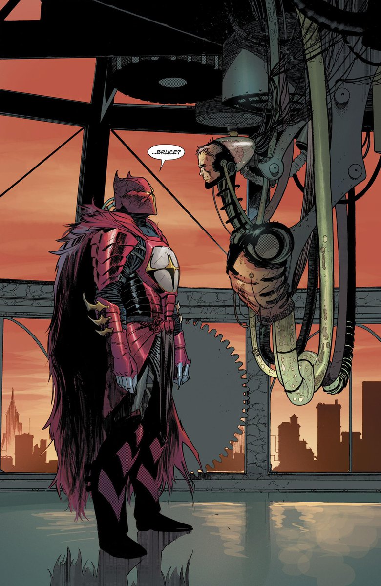Ohthankevinn's tweet photo. @WongUpdates That one time Azrael became Batman (Dark Multiverse but whatever) https://t.co/oflJbjwVqy