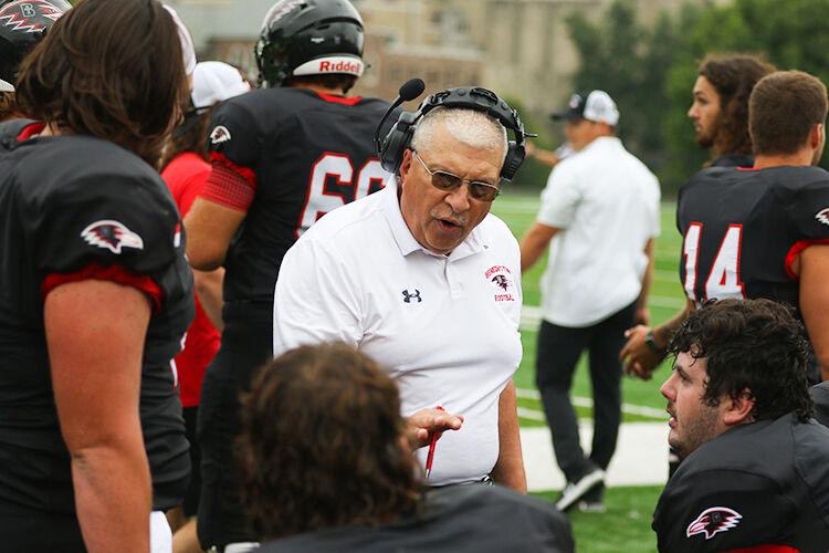 Today we lost a member of our family. Coach Pops dedicated the last 24 years to coaching at Benedictine. He had a tremendous impact on a countless number of players and coaches. We will miss him. Please keep his wife Michelle and their four daughters in your prayers.