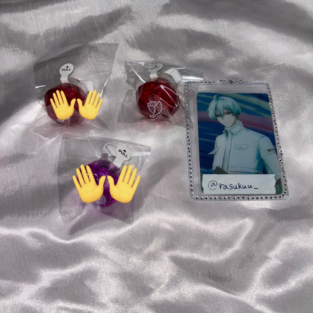 rasukuu_'s tweet photo. 【交換】Paradox Live パラライ Dope Show 2024 ドプショ リンライ リングライト

譲⇒アレン.玲王2. 紗月

求 ⇒那由汰、珂波汰、夏準

19日の昼公演前、現地交換希望です。

検索からでもお気軽にお声かけください🙇🏻‍♀️ https://t.co/l5wVQKY77y
