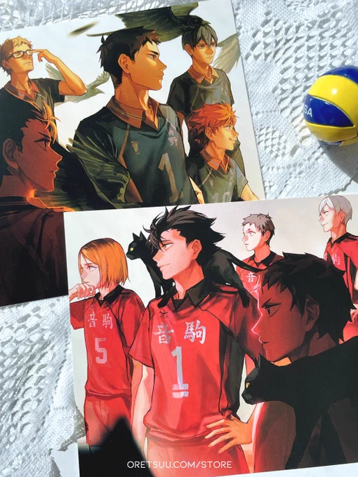 These prints are currently available on my online store! 🏐🫶🏻 