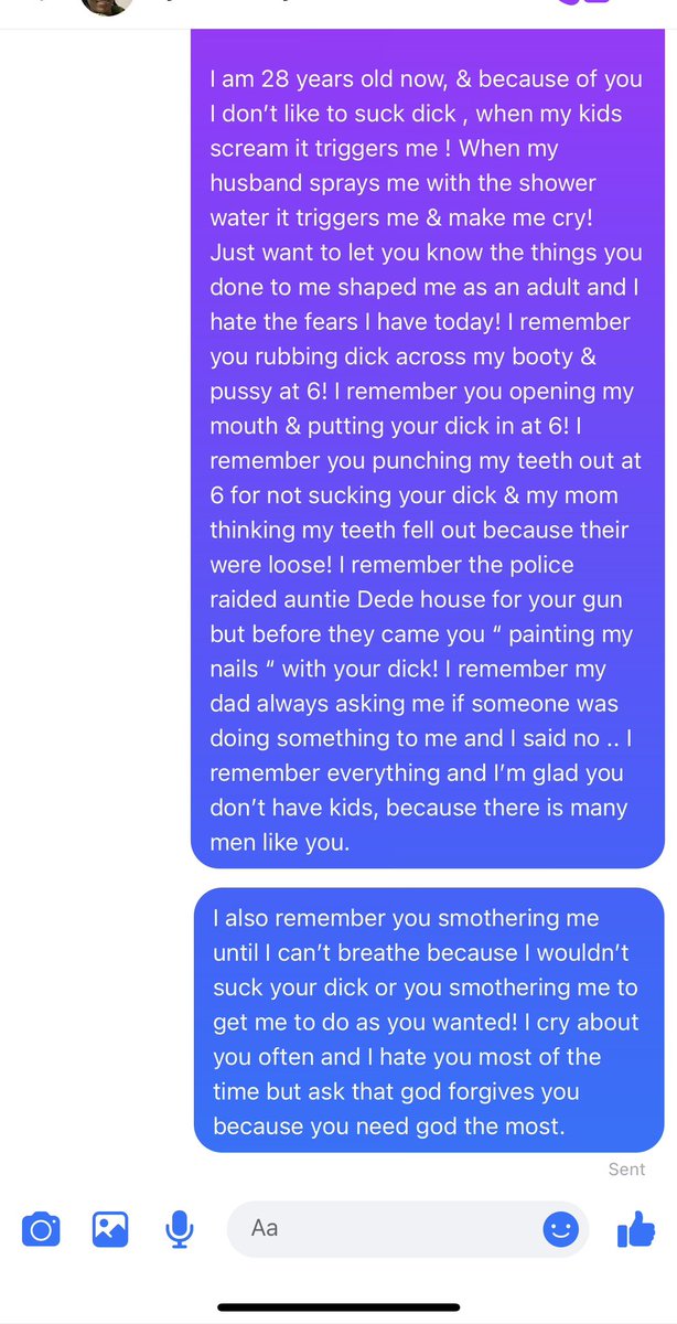 Sincelrly a girl who’s now a woman ……