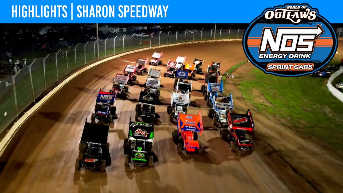 World of Outlaws NOS Energy Drink Sprint Cars | Sharon Speedway | May 18, 2024 | HIGHLIGHTS dlvr.it/T74zJ8