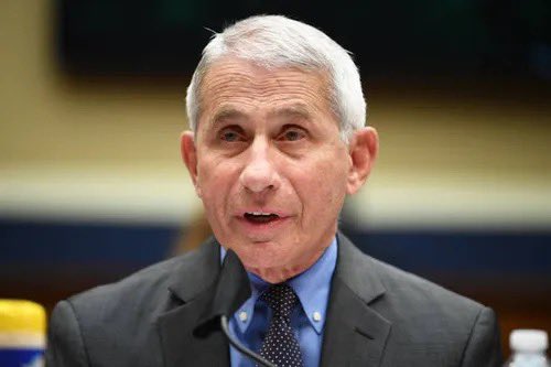 Now, I’m not a conspiracy theorist, but has anyone seen Marshall Applewhite and Anthony Fauci in the same room at the same time? @LouAZMerrijul