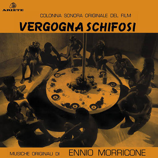 #これを見たやつは座ってる画像をあげろ 『Vergogna schifosi』(1969) 音楽エンニオ・モリコーネ 『男女残酷物語』シリーズ？で公開してほしい……