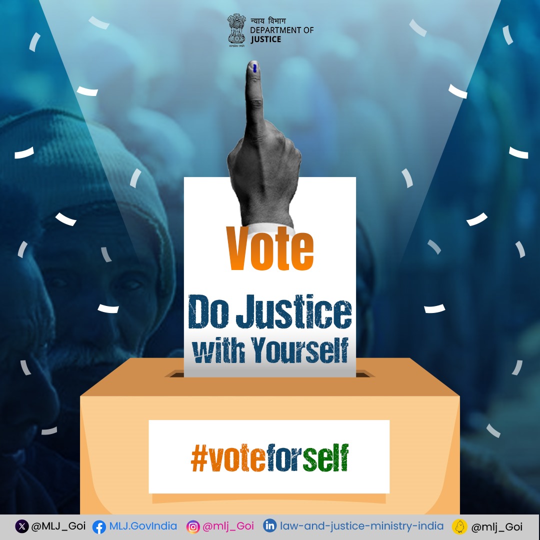 Vote to live better tomorrow! Use your right to #Vote to choose the right candidate to lead you and the nation in the right direction. #Election2024 #ChunavKaParv #DeshKaGarv