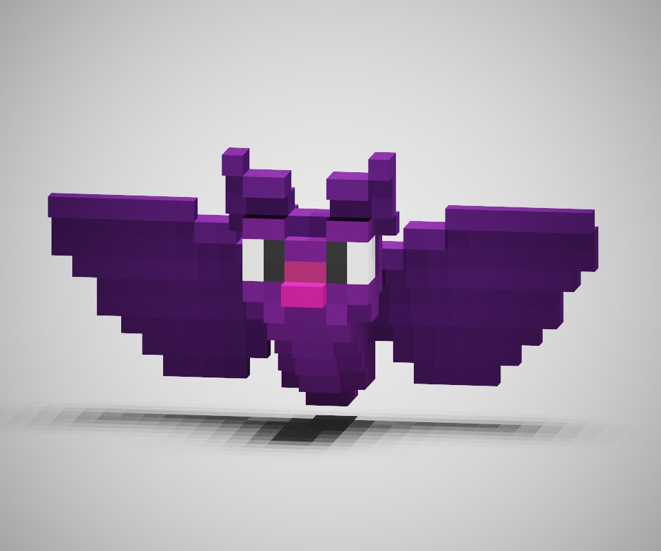 Jetphone2's tweet photo. Trying out Magica voxel, been always intrigued by voxel art! https://t.co/2xsMhODBpN