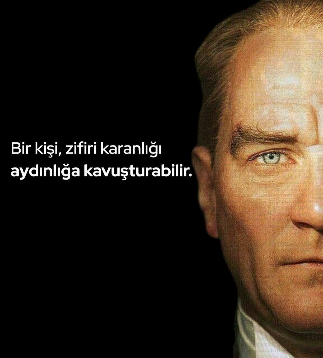 Cesur bir karar tarihi baştan yazabilir...
#Mustafa Kemal Atatürk
# 19 Mayıs Atatürk'ü Anma Gençlik ve Spor Bayramı