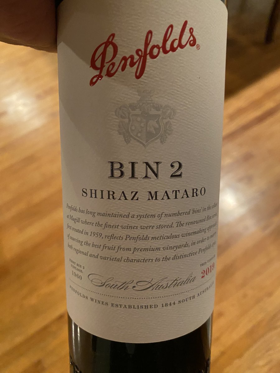 dennis_p's tweet photo. A little #wine with dinner…
Some @penfolds #Bin2 with dinner tonight
@mrekset https://t.co/Wfar8s3HmA