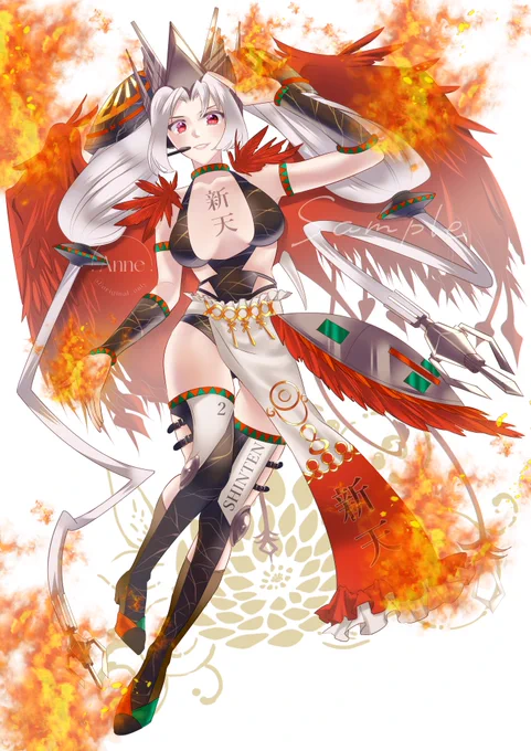#作画カロリーの高い作品を上げようぜ ご依頼で描かせて頂いたこちらの2作品 どちらも個人的にとても好き