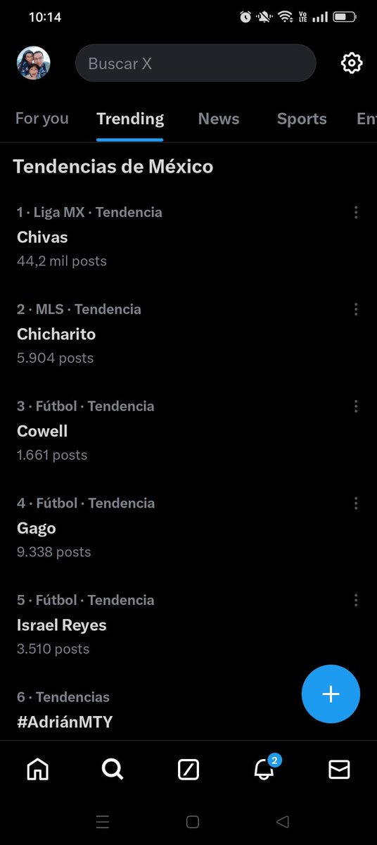 Por primera vez en muchos meses no está en tendencia algo de política