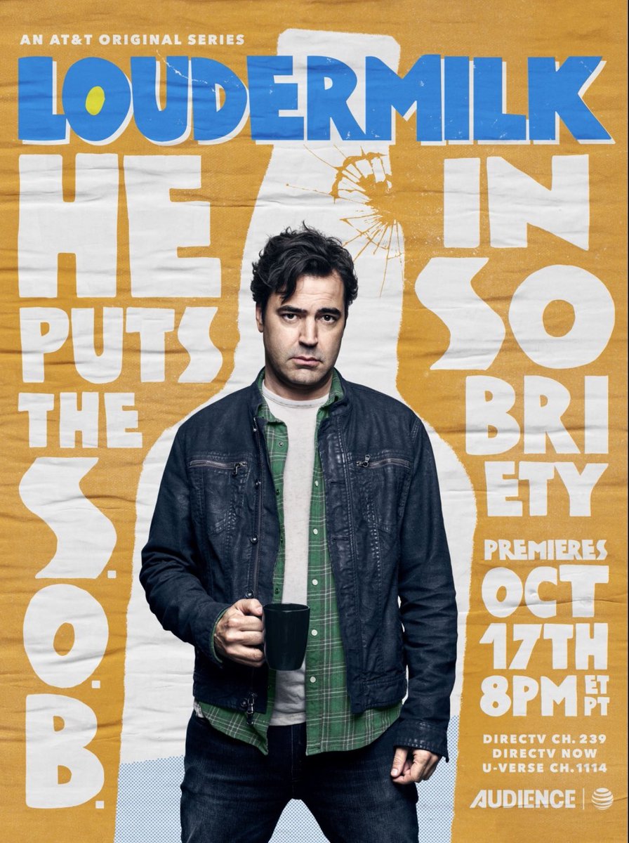 Started watching “Loudermilk” tonight. Was iffy about watching something with a recovering alcoholic leading a group therapy group, but it’s actually pretty fucking funny. So far not disappointed and I’d recommend. So far. 2 episodes in.
@_BLShelton @djfm_dot_com @rexthetvterrier