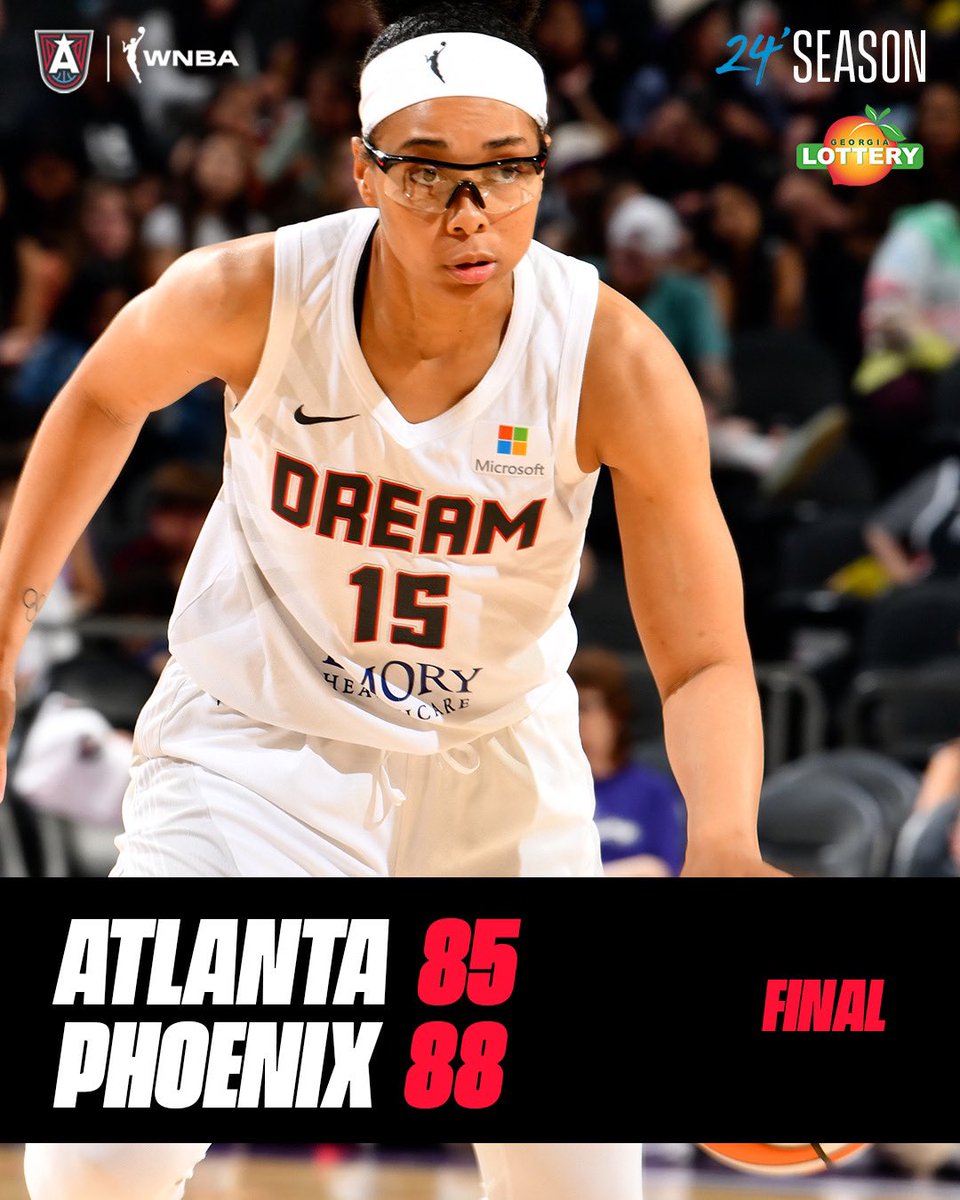 Fought until the end 🫡 #atlantadream | @georgialottery