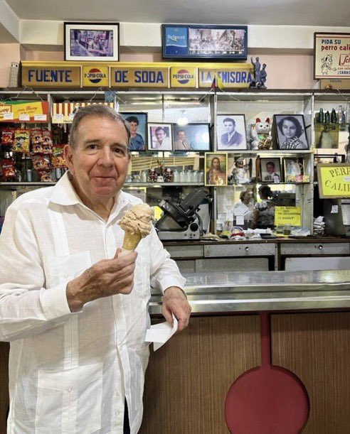 En La Victoria, Edmundo prometió una Venezuela donde el presidente no insulta y come helado.