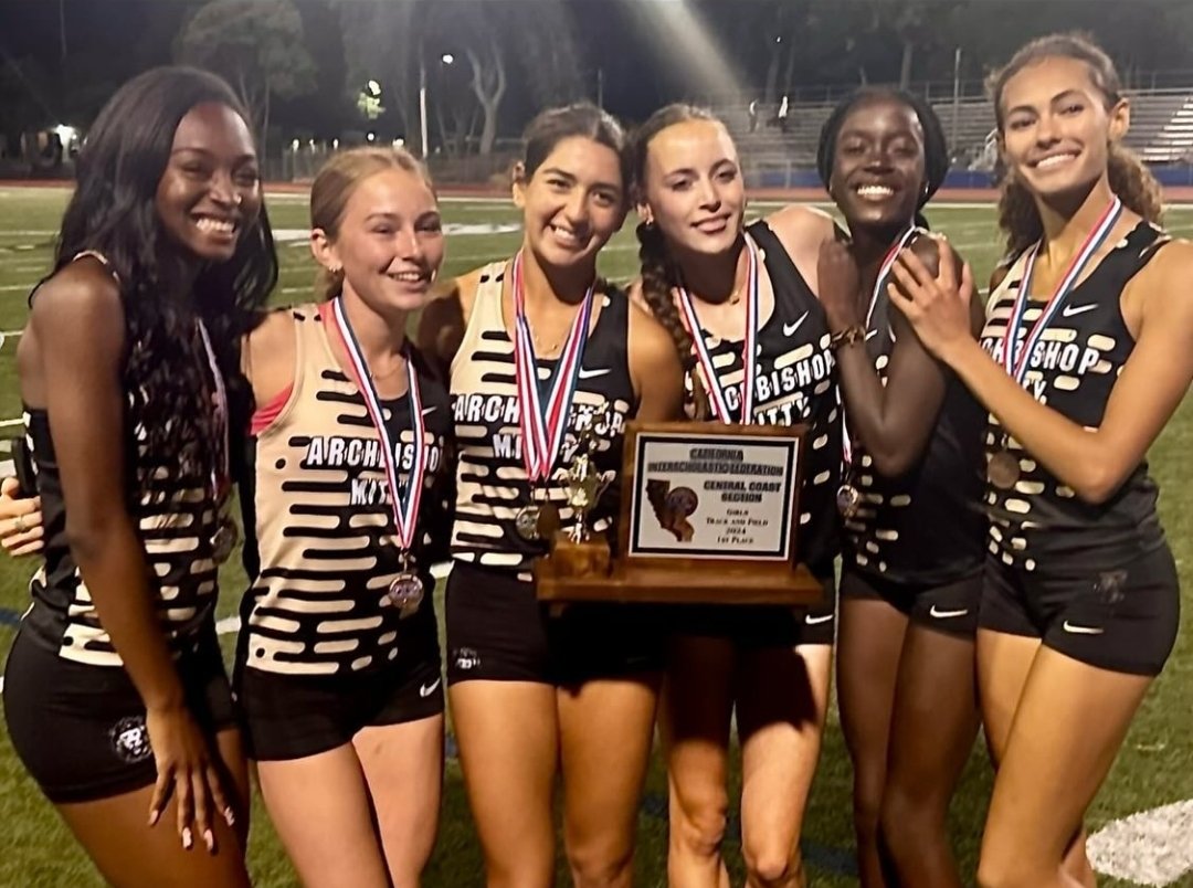 Congratulations to our women's track and field team who are CCS champions! #GoMonarchs, @AMHSAthletics