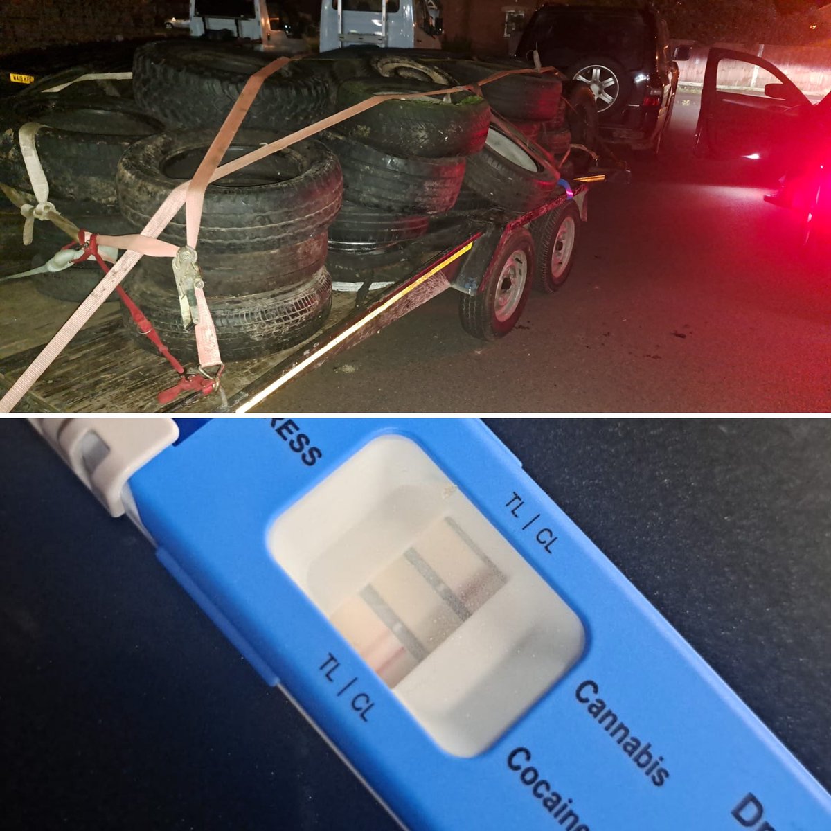 #RPU checked this combination out for load security, the driver was clearly ‘tyred’ and in need of something to stay awake, sadly for them they tested positive on the drug wipe for cocaine.
#Fatal5 #SharpScratch
