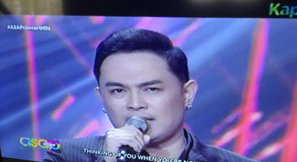 The Voice @jedmadela on @ASAPOfficial #ASAPconcertHits