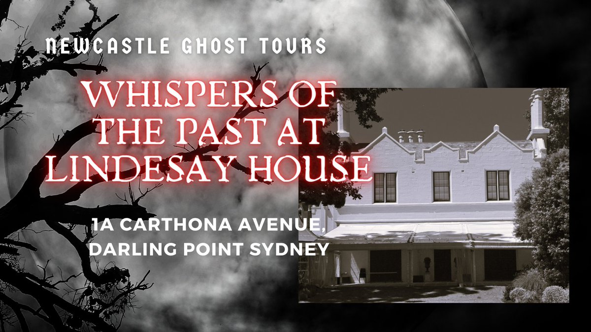 Lindesay House was awesome last night. Lots of interaction with guests seeing shadows, lights, hearing voices.
events.humanitix.com/whispers-of-th…
#sydneyghosts #sydneyevents #paranormalevent #lindesayhouse #comeghosthunting #newcastleghosttours