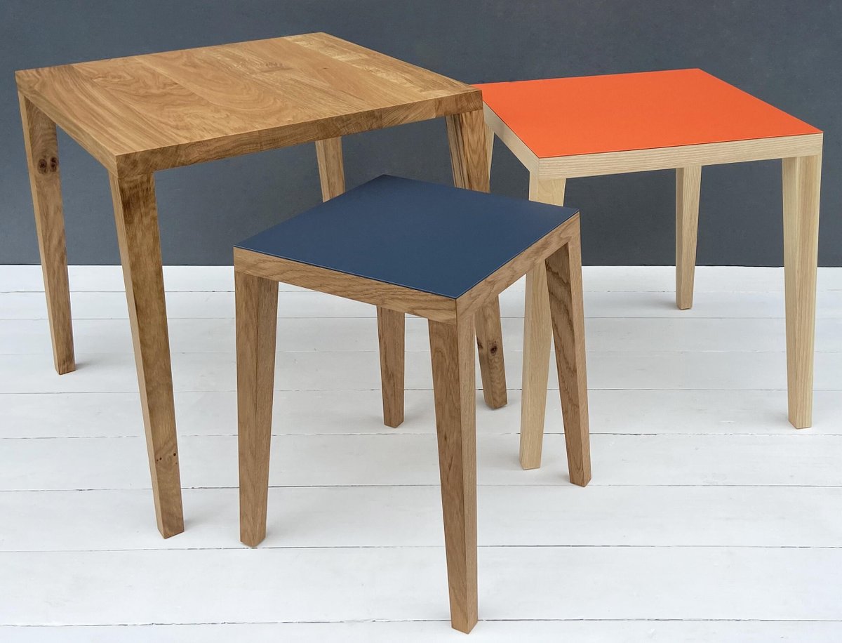Today’s 'Pic of the Day' shows a selection of tables by Adelaide and Ben Hinton of a+b furniture (Artweeks listing 493, artweeks.org/v/ab-furniture) who are welcoming you to their East Challow workshop during this South Oxfordshire week of the festival (until 27th May).
