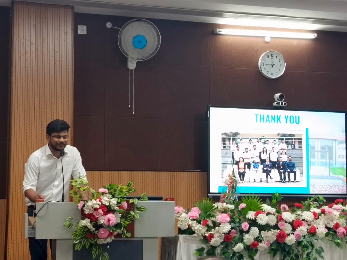 scnitjsr's tweet photo. technical, and sports fests respectively.  The director sir felicitated all the members of the Students' Council, acknowledging their efforts all over the year. The event concluded with a vote of thanks by Jay Singh, the President of the Students' Council. https://t.co/OQpNl12BUD