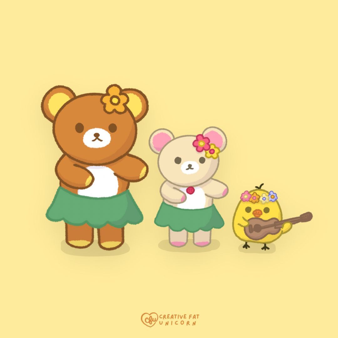 “Say aloha to a day of relaxation and bliss.' — Rilakkuma 🌺🌴

#rilakkumafanart #illustration #kawaii #artwork #doodle #cute #illustration #digitalart #childrenillustrations #kawaiidrawing #kawaiiilustration #cutearteveryday #procreate #procreateart #procreateillustrations