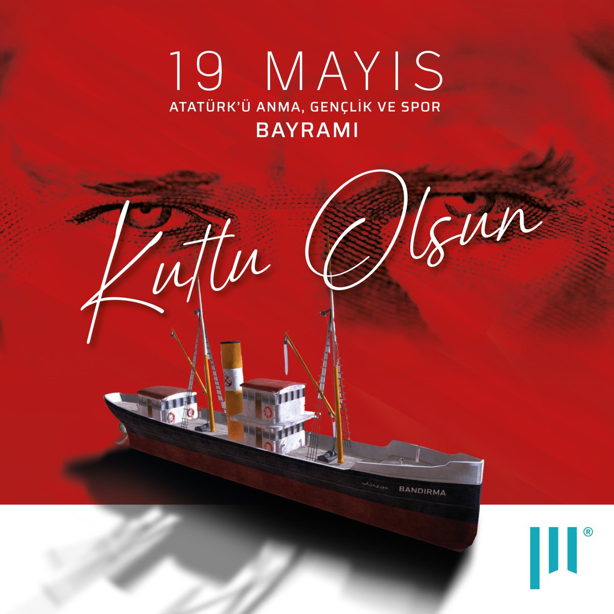 19 Mayıs Atatürk’ü Anma, Gençlik ve Spor Bayramımızı coşkuyla kutluyoruz.

#19mayıs #atatürk #prosigmatasarim