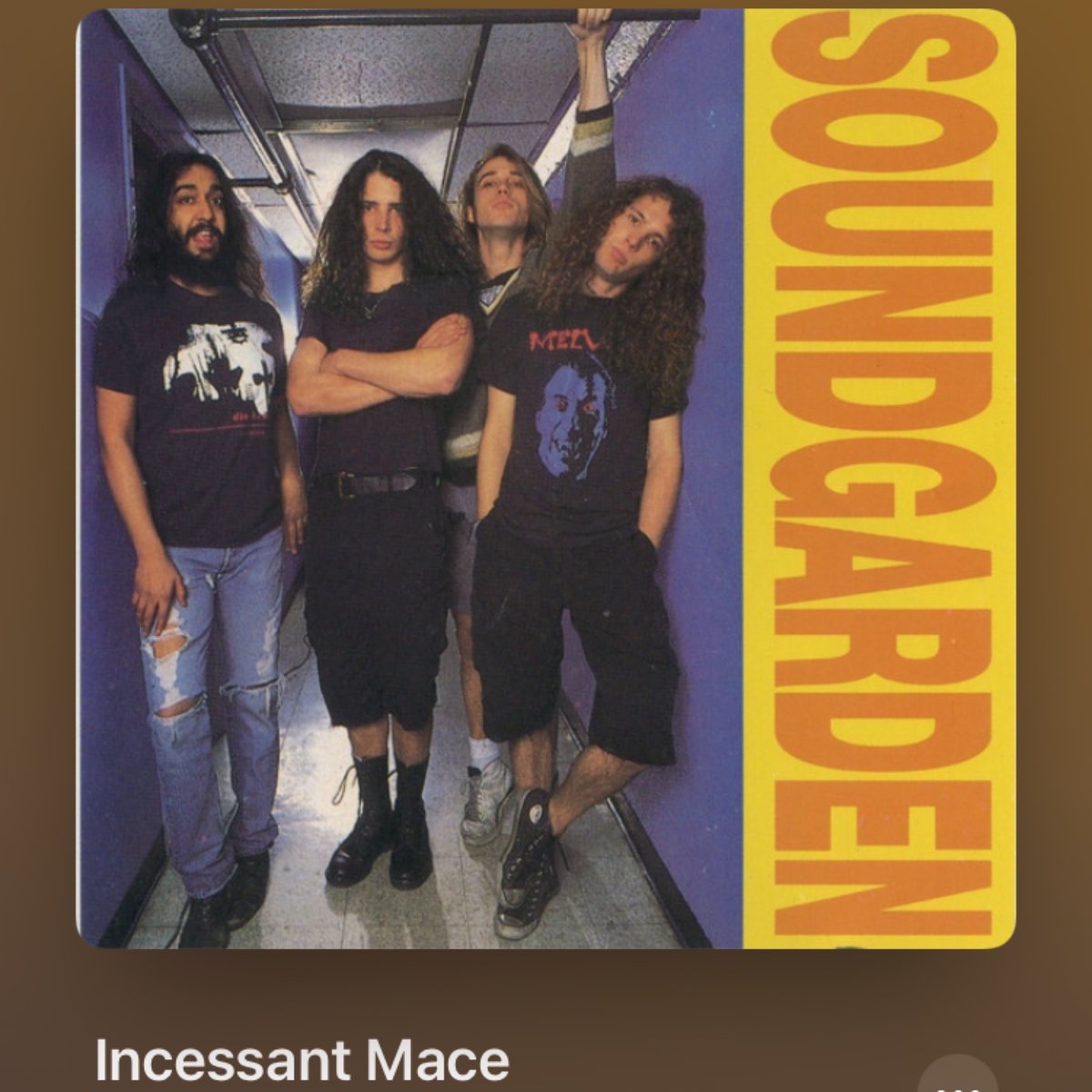 #Nowplaying Incessant Mace - Soundgarden (1989-02-12 San Francisco, CA, USA) #ChrisCornell #80s #bootleg #1989 youtube.com/results?q=Ince…