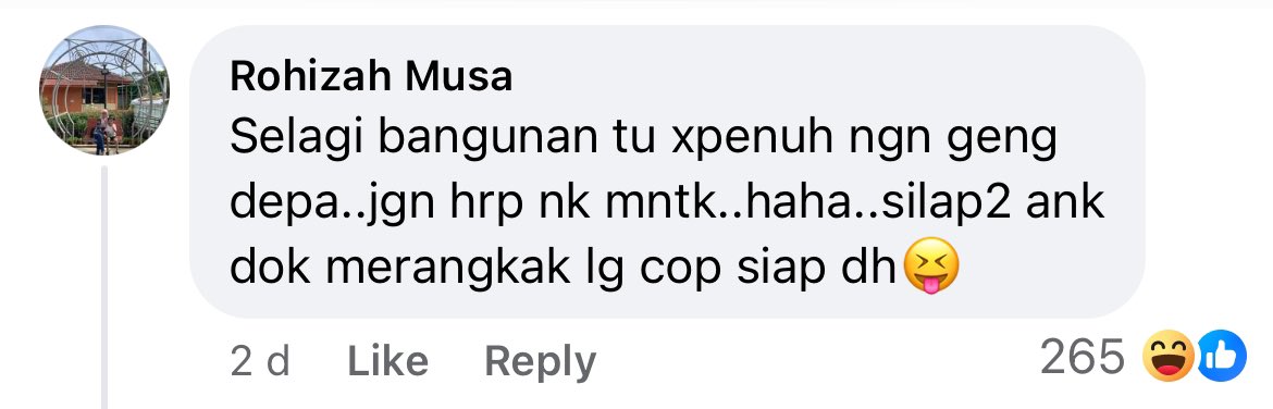 _AmranFans's tweet photo. Komen semua macam sial. Haha 🤣 https://t.co/fcSWDBuQAR
