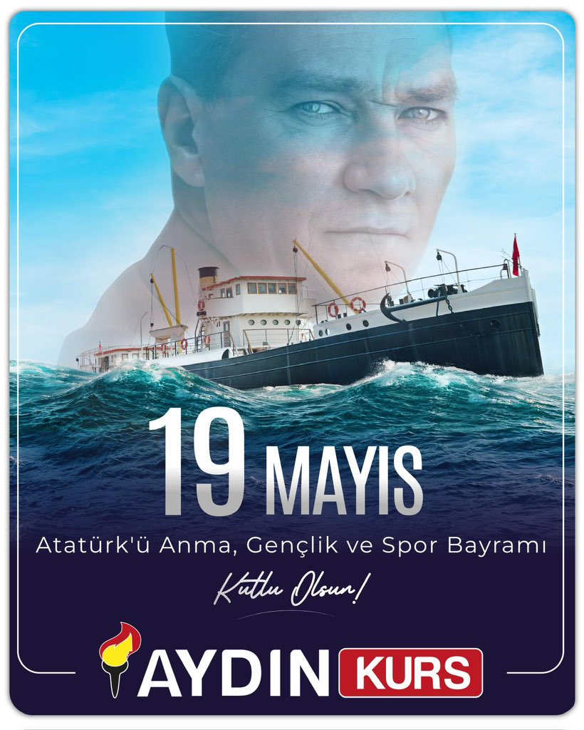 Türk ulusunun bağımsızlık mücadelesinin ilk adımının 105. yılında, ilk günkü heyecanla, Cumhuriyetin ışığında, Atamızın İzindeyiz! 19 Mayıs Atatürk’ü Anma ve Gençlik Spor Bayramımız kutlu olsun. #AydınKurs