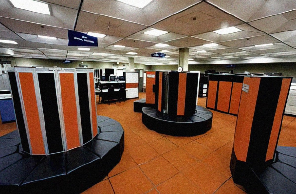 I miss beautiful supercomputers. Now they're just rows of racks with a logo.