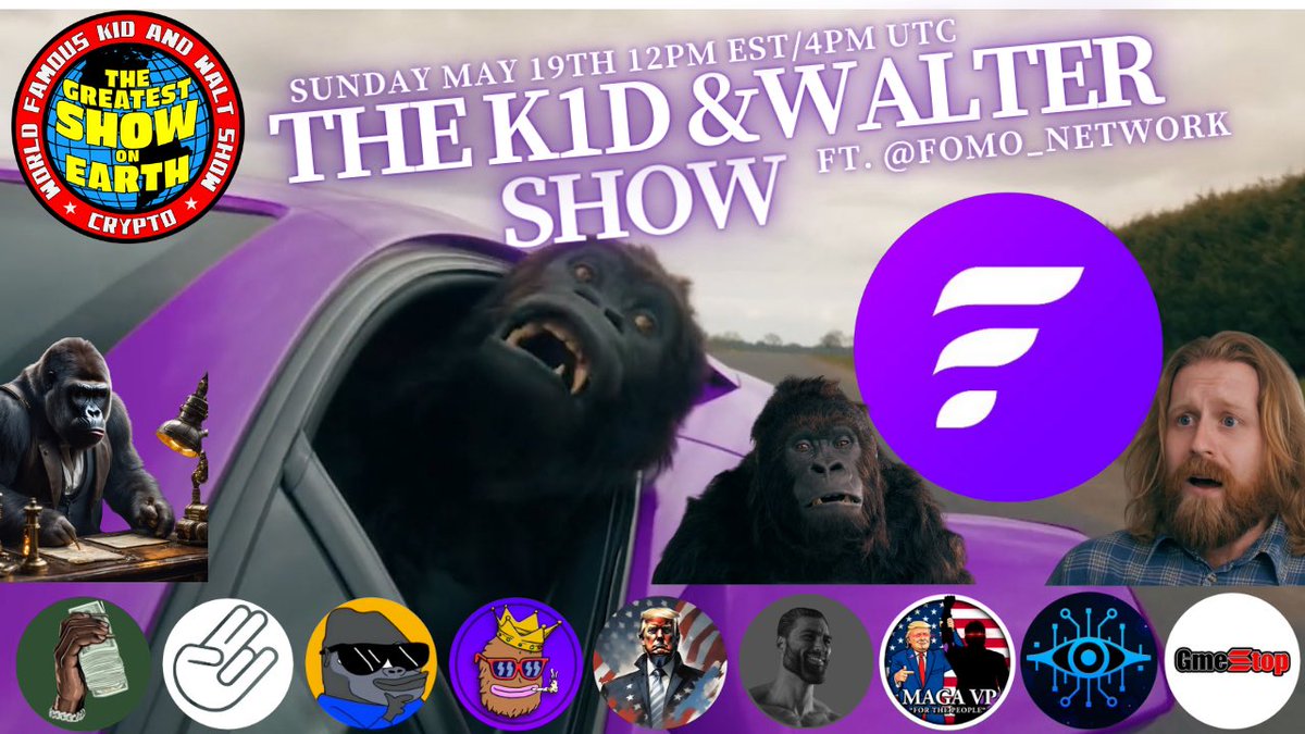 You guys know what time it is! <a href="/WALTER_DEFI/">WALTER #DEFI 4 LYFE #BTC #ETH #SOL #XRP#BLOCKCHAIN</a> and I have another bangity bang bang banger coming fresh out of Miami!

Smash this reminder
👇👇👇👇👇👇👇👇
x.com/i/spaces/1OwGW…

We are absolutely pumped for our headliner this Sunday. This is a project that has been constantly