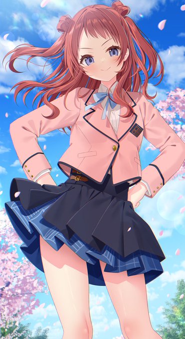「桜 スカート」のTwitter画像/イラスト(新着)