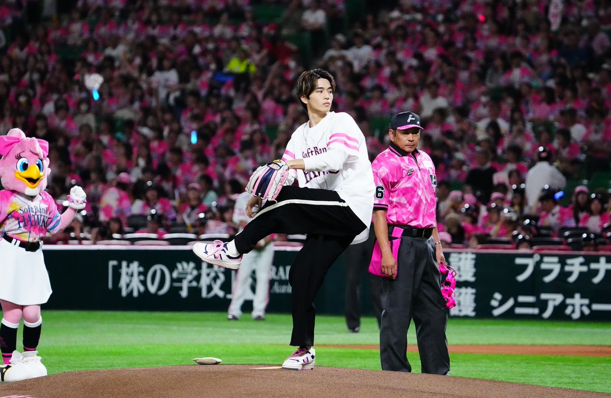 下剋上球児】 ピンクフルデー3日目は俳優の #中沢元紀（なかざわ・も