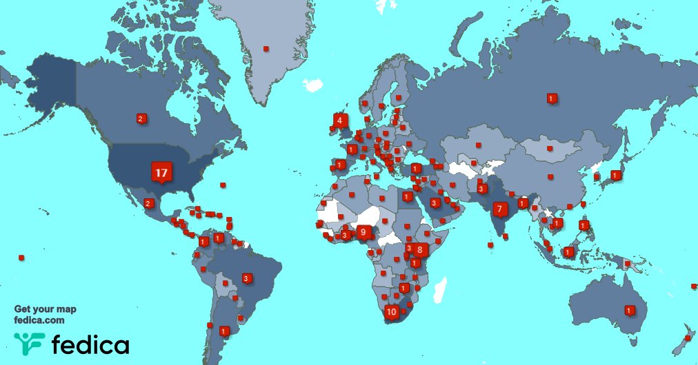 I have 45 new followers from USA, India, and more last week. See fedica.com/!farhan4128