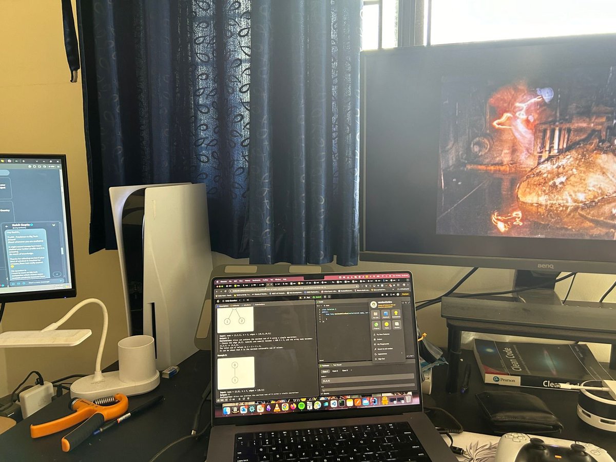version0chiro's tweet image. Morning routine:
- 3 DSA question, 2 more to go
- Contest done
- Breakfast cooked (Italian omelette  + iced americano)
- Watching Curious Archive on how &quot;End of the world with a monster will be gentle&quot;
- Will build some stuff later
