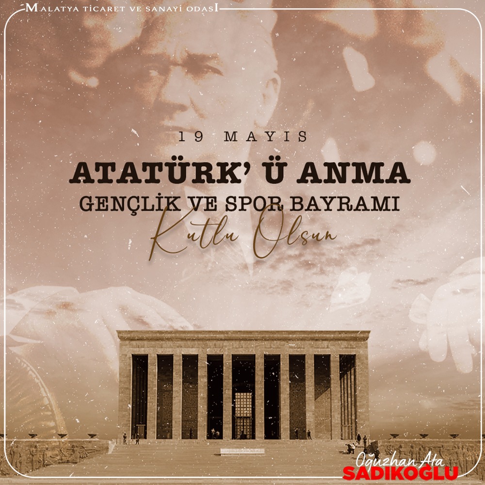 Milli mücadeleden milli bağımsızlığa giden yolun ilk adımı olan #19Mayıs’ın 105’nci yıl dönümünü kutluyor, Gazi Mustafa Kemal Atatürk ve milli mücadelenin tüm kahramanlarını saygı, rahmet ve minnetle anıyorum. 🇹🇷