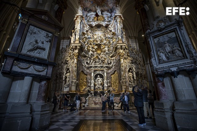 La Catedral de Toledo, la “más rica del mundo” en patrimonio, avanza en su VIII Centenario. ✍️ Lidia Yanel efe.com/castilla-la-ma…