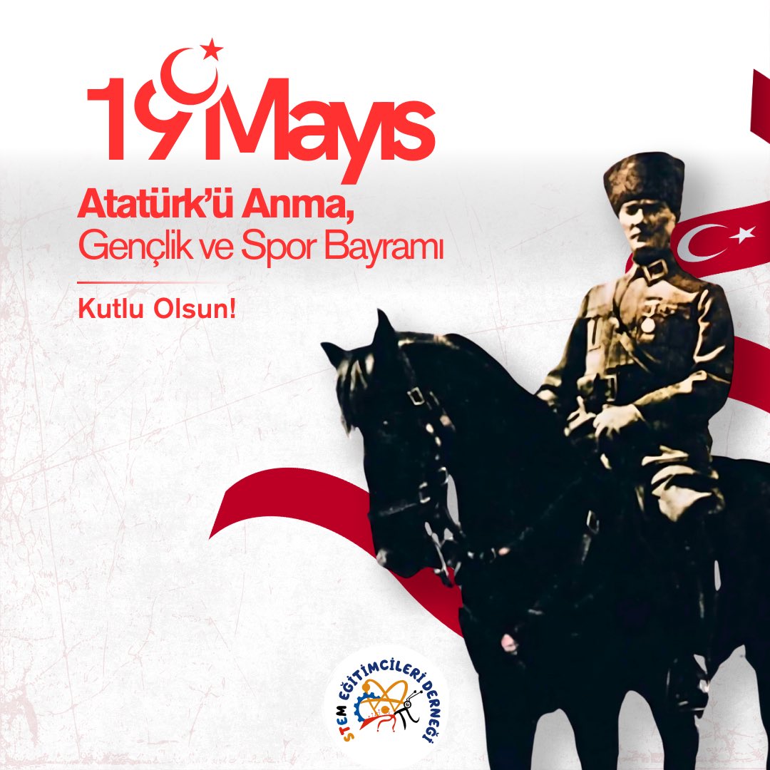 19 Mayıs Atatürk’ü Anma, Gençlik ve Spor Bayramı Kutlu Olsun!🇹🇷

#19Mayıs